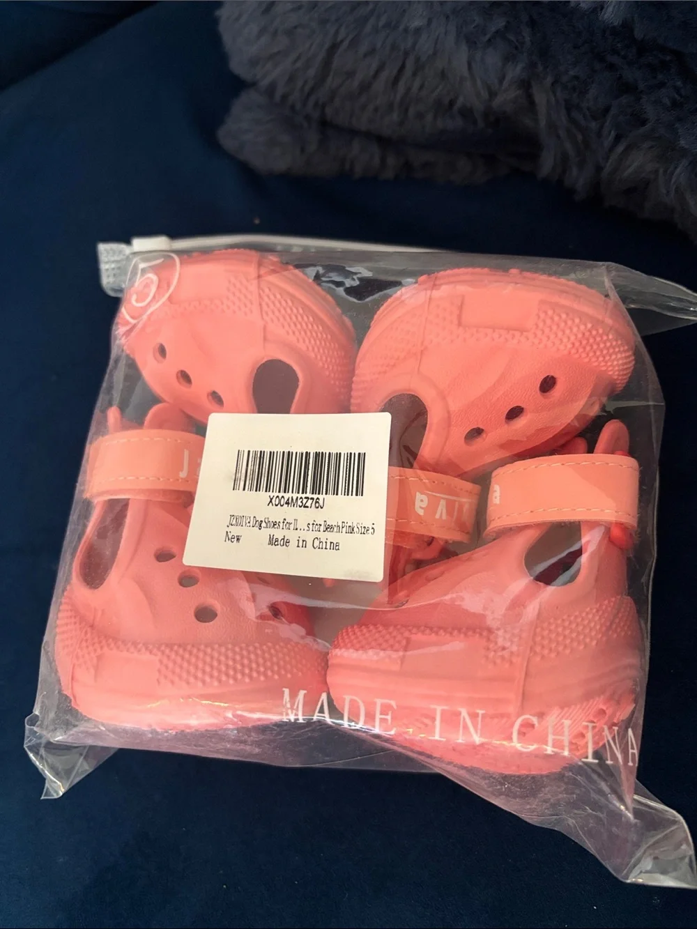 Pink Dog Booties for Small Dogs - Soft Paw Protectors